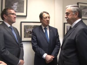 Kıbrıslı Liderler Bir Araya Geldi