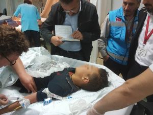 Maganda Kurşunu 12 Yaşındaki Çocuğu Yaraladı