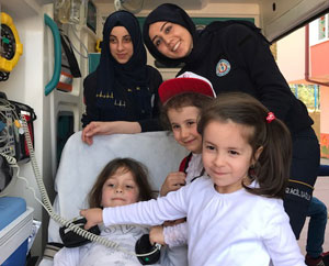 Rize'de "Minik 112 Projesi"