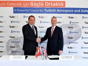 Kale Grubu Ve Rolls-royce’dan Uçak Motoru Ortaklığı