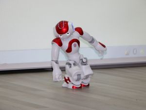 Gösteri Yapan İnsansı Robot ’Bayıldı’