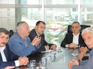 Başkan Sağıroğlu Muhtarlarla Toplantı Yaptı