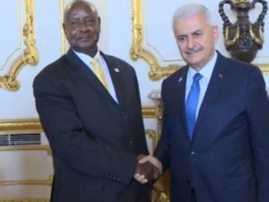 Yıldırım, Uganda Cumhurbaşkanı Museveni İle Görüştü
