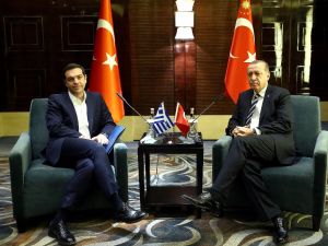Erdoğan Çipras İle Görüştü