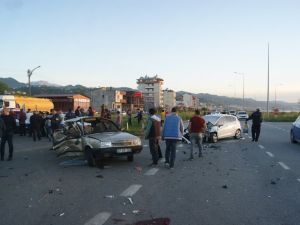 Giresun’da Trafik Kazası: 1 Ölü, 3 Yaralı