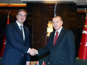 Sırbistan Başbakanı’nı Kabul Etti