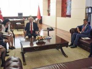 Kılıçdaroğlu Danimarka Büyükelçisi İle Görüştü