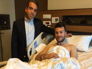 Çaykur Rizesporlu Özgür Çek, Ameliyat Oldu