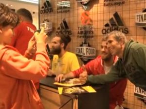 Euroleague Fanzone’da Keyifli Dakikalar