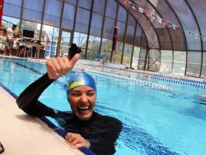 Su Altında 67.16 Metre Yürüyerek Dünya Rekoru Kırdı