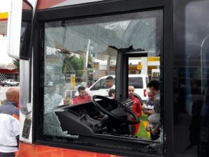 Adanaspor Taraftar Otobüsüne Saldırı