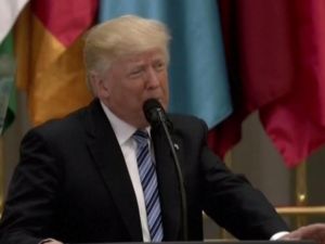 Trump, Arap İslami Amerikan Zirvesi’nde Konuştu