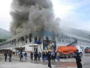 Tokat Osb’de Korkutan Yangın