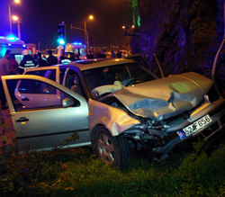 Ordu'da trafik kazası 1'i ağır 4 yaralı