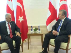 Başbakan Yıldırım Gürcü Mevkidaşıyla Görüştü