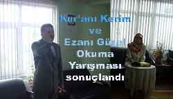 En güzel Kur'an okuma Yarışması