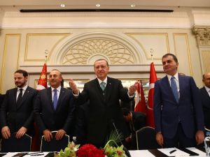 Avrupalı Türk Demokratlar Birliği Heyetiyle Buluştu