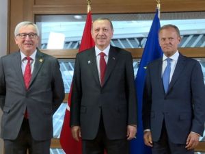 Erdoğan, Tusk Ve Juncker’le Görüştü
