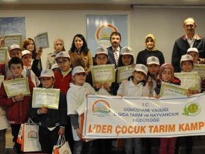 Gümüşhane’de Lider Çocuk Tarım Kampı Sona Erdi