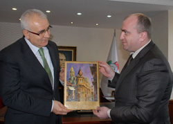 Acara Özerk Cumhuriyeti Hükümet Başkanı Khabadze, Rize'de