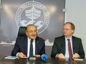 Ab Delegasyonu Başkanı Berger Ve Beraberindeki 18 Büyükelçi, Trabzon’da