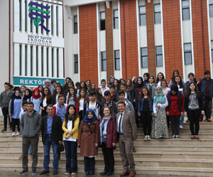 Bölgedeki Lise Öğrencileri RTEÜ'yü Ziyaret Etti