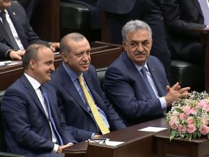 Cumhurbaşkanı Erdoğan Ak Parti Grubunda