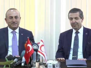 Bakan Çavuşoğlu, Kktc’li Mevkidaşı İle Bir Araya Geldi