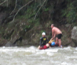 Fırtına'da Rafting Kazası