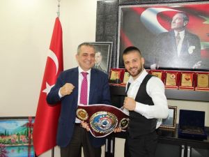 Başkan Sağıroğlu Avrupa Şampiyonu’nu Ağırladı