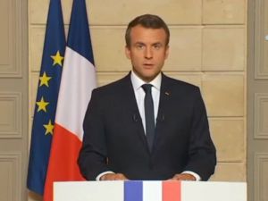 Macron’dan Trump’a Videolu Mesaj
