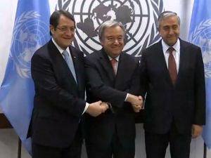 Guterres, Akıncı Ve Anastasiadis İle Görüştü