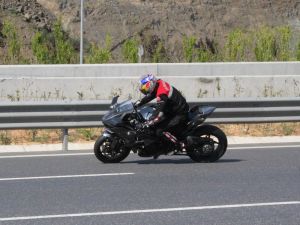 Sofuoğlu’nun Hız Rekoru Kırdığı Anlar Kask Kamerasında