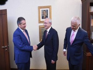 Kılıçdaroğlu, Almanya Dışişleri Bakanı Gabriel’le Görüştü