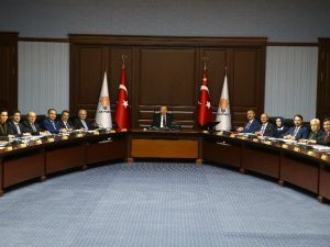 Ak Parti Myk Erdoğan Başkanlığında Toplantı