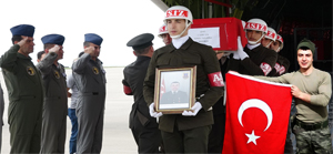 Rizeli Şehit Fazlıoğlu'nun Cenazesi Trabzon'a Getirildi