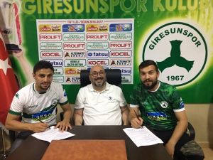Giresunspor’dan İç Transferde 2 İmza Birden