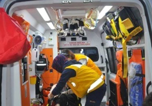 Rize’de İnşaattan Düşen İşçi Ağır Yaralandı