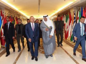 Çavuşoğlu Kuveytli Mevkidaşı El Sabah İle Görüştü