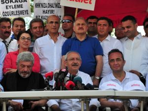 Yürüyüşün İlk Günü Tamamlandı