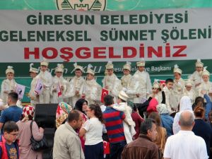 Giresun Belediyesi Tarafından Geleneksel Hale Getirilen Sünnet Şöleninde 41 Çocuk Sünnet Oldu