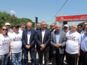 Gürsel Tekin, Enis Berberoğlu’nu Ziyaret Etti