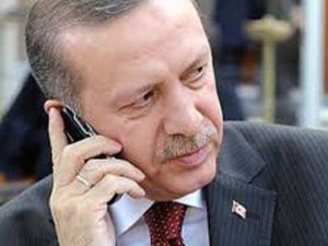 Cumhurbaşkanı Erdoğan, Macron Ve Katar Emiri İle Görüştü