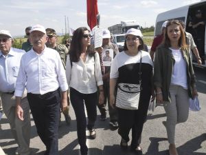 Chp’nin Yürüyüşünde 4. Gün Tamamlandı