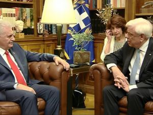 Yıldırım Yunan Cumhurbaşkanı İle Görüştü