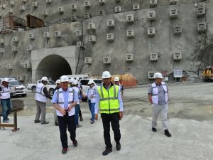 Yusufeli Barajı’nın Fiziki Yapısının Yüzde 62’si Tamamlandı