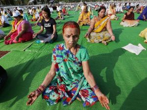 Hindistan’da Dünya Yoga Günü Kutlamaları Başladı