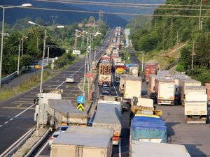 Bolu Dağı’nda Trafik Durma Noktasına Geldi