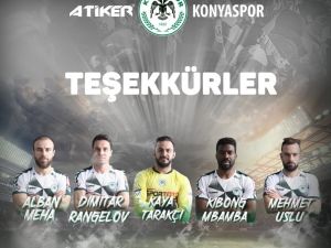 Konyaspor’da 5 Oyuncu İle Yollar Ayrıldı