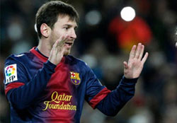 Messi'den Rekor Kırdıran Gol